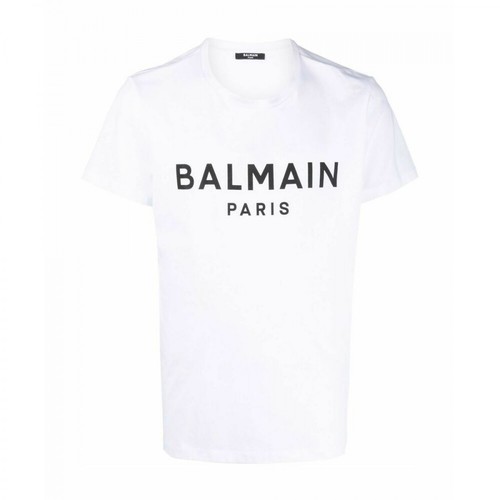 Balmain, T-shirt Biały, male, 1200.00PLN