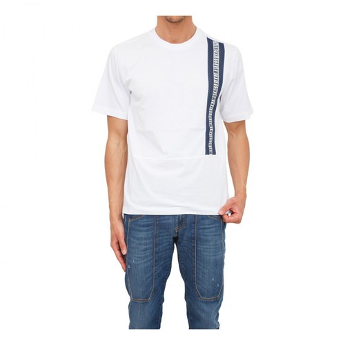 Bikkembergs, T-shirt Biały, male, 358.00PLN