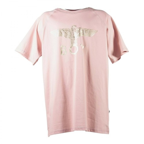BOY London, T-Shirt Różowy, female, 124.32PLN