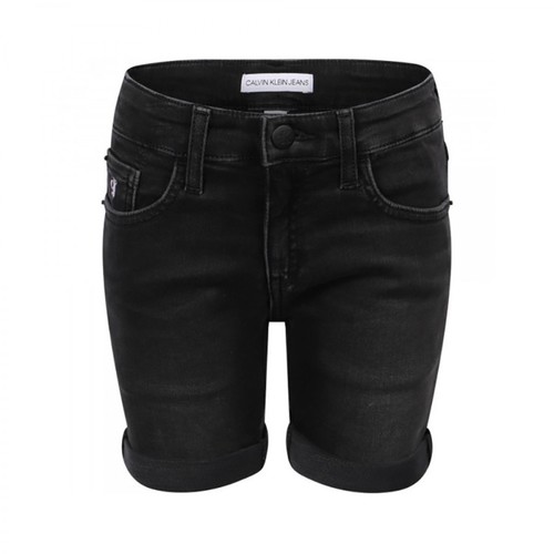 Calvin Klein, Bermuda Shorts Czarny, male, 411.00PLN