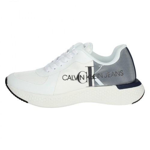 Calvin Klein Jeans, Adamir mesh sneakers -16e B4S0649 Biały, male, 573.00PLN