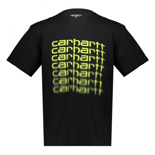 Carhartt Wip, Koszulka Outdoor con Logo Czarny, male, 269.00PLN