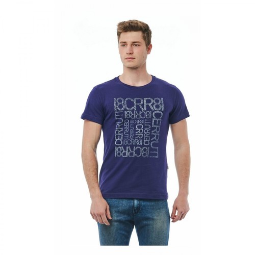 Cerruti 1881, T-shirt Niebieski, male, 324.00PLN