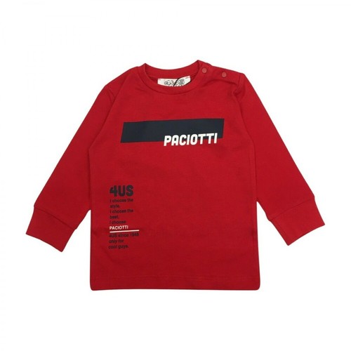 Cesare Paciotti 4US, t-shirt Czerwony, male, 181.00PLN