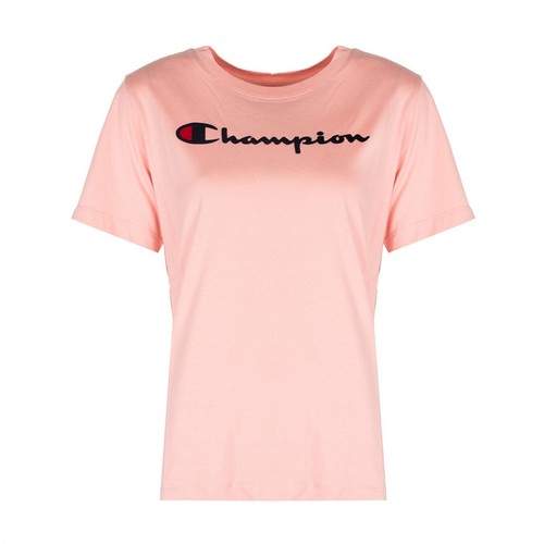 Champion, T-Shirt Różowy, female, 120.00PLN