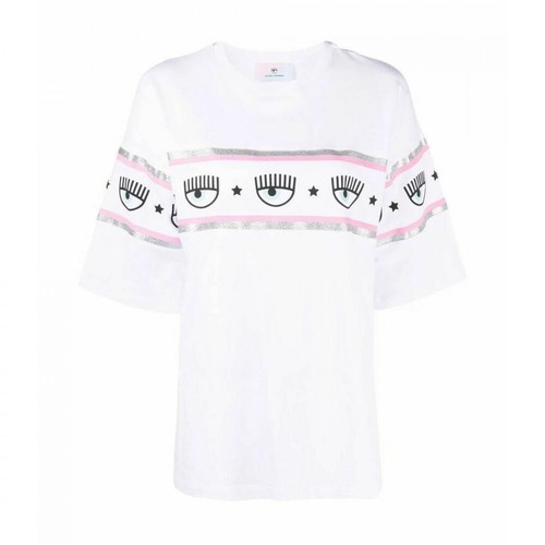Chiara Ferragni Collection, T-shirt Biały, female, 355.00PLN