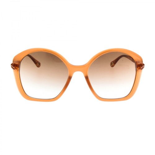 Chloé, Sunglasses Pomarańczowy, female, 840.00PLN