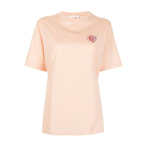 Chloé, T-shirt Pomarańczowy, female, 1241.00PLN