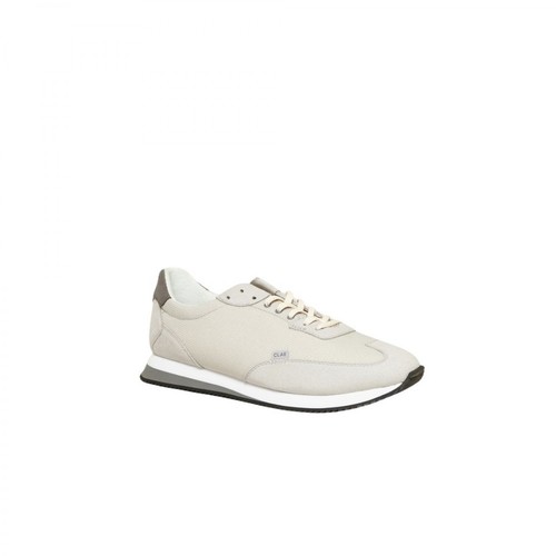 Clae, Runyon recycled mesh and vegan leather sneakers Szary, male, 472.00PLN