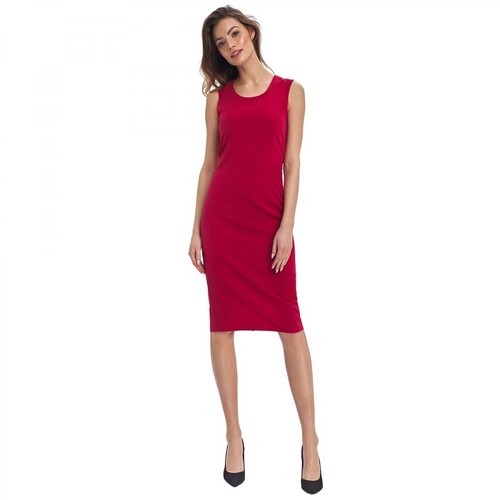 Colett, Klasyczna sukienka bez rękawów Czerwony, female, 115.40PLN