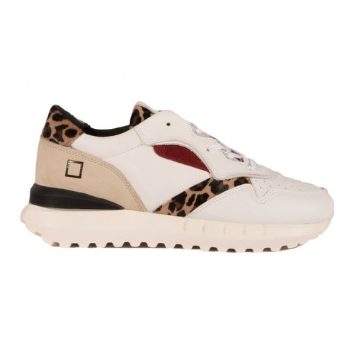 D.a.t.e., Sneakers Luna CON Leopardato Biały, female, 687.00PLN