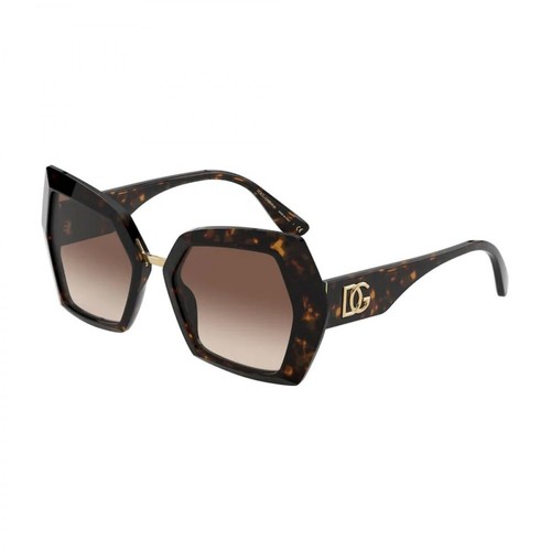 Dolce & Gabbana, okulary 4377 Sole Brązowy, female, 949.00PLN