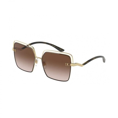 Dolce & Gabbana, Sunglasses Dg2268 Brązowy, female, 1091.00PLN