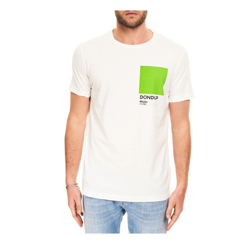 Dondup, T-shirt Zielony, male, 320.00PLN