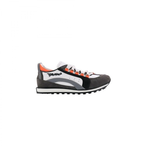 Dsquared2, 551 Runner Sole Sneakers Lace Szary, male, 700.59PLN