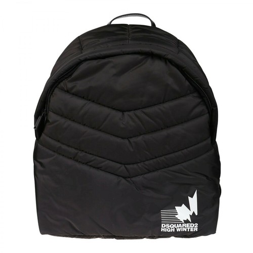 Dsquared2, Backpack BAG Czarny, male, 2508.00PLN