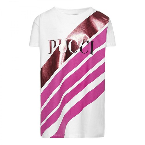 Emilio Pucci, T-shirt Polo Biały, female, 297.00PLN