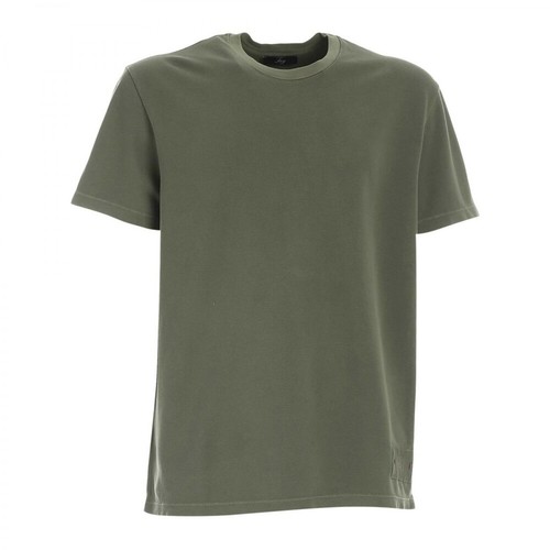 Fay, T-shirts and Polos Green Zielony, male, 580.00PLN