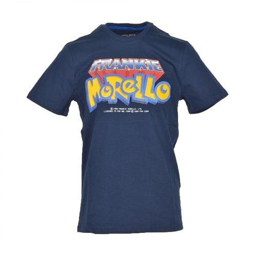 Frankie Morello, T-Shirt Niebieski, male, 556.00PLN