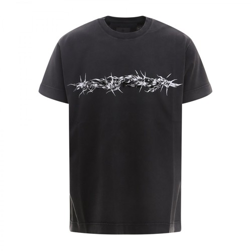 Givenchy, T-Shirt Bm716Y3Y6B001 Czarny, male, 1565.00PLN