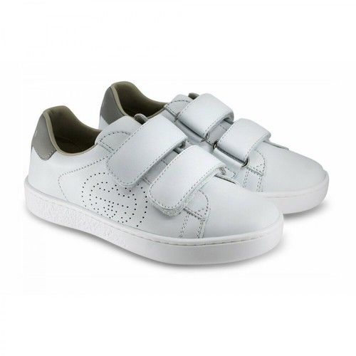 Gucci, GG Touch Strap Sneakers Biały, unisex, 1084.00PLN