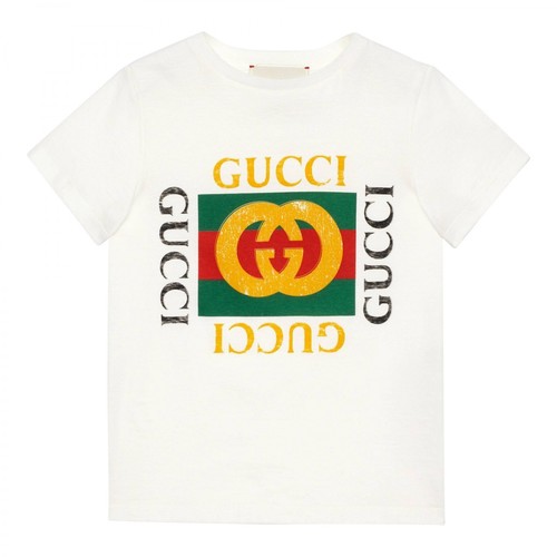 Gucci, t-shirt Biały, male, 501.00PLN