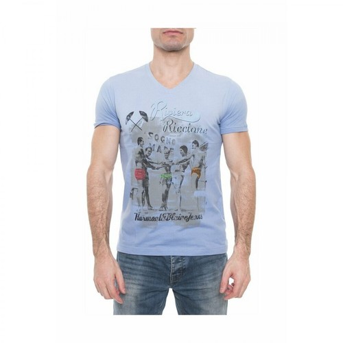 Harmont & Blaine, T-shirt Niebieski, male, 278.00PLN