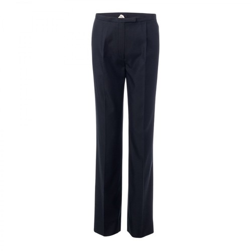 Hermès Vintage, Spodnie z prostymi nogawkami Czarny, female, 1405.00PLN
