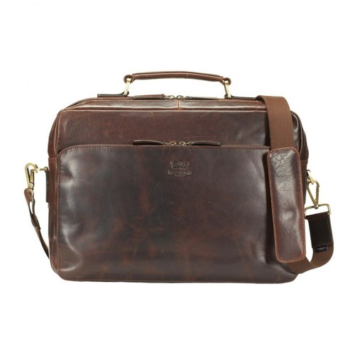 Howard London, Briefcase Bag Brązowy, male, 908.00PLN
