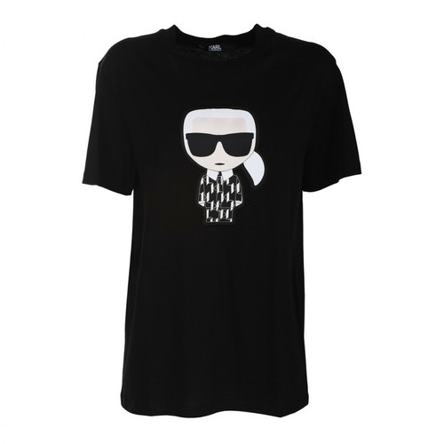 Karl Lagerfeld, T-shirt Czarny, female, 502.00PLN