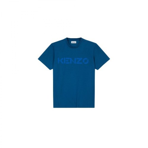Kenzo, T-shirt 4Sa77 Niebieski, male, 325.00PLN