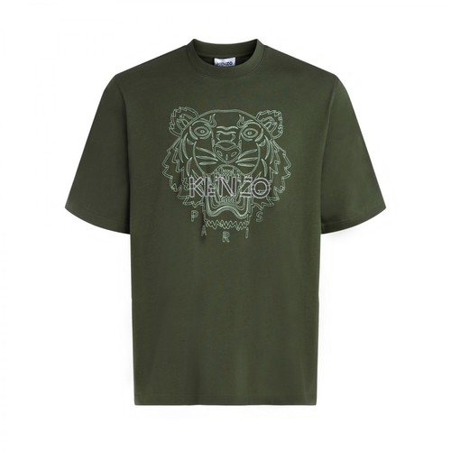Kenzo, T-shirt Zielony, male, 488.00PLN