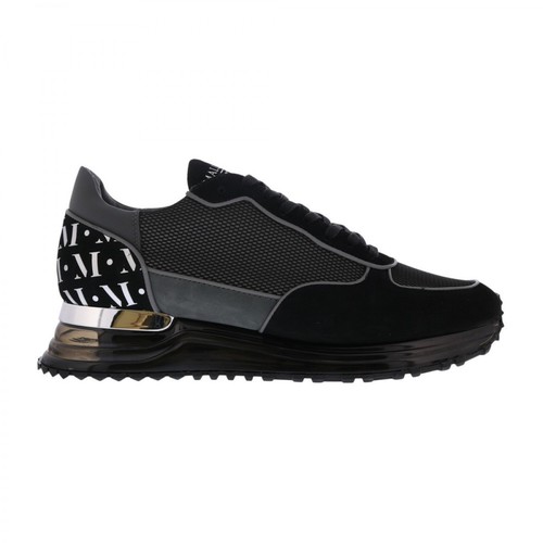 Mallet Footwear, Popham Gas Mesh Reflect Sneakers Czarny, male, 770.28PLN