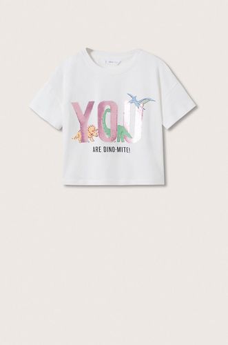 Mango Kids t-shirt bawełniany dziecięcy Lolly 45.99PLN