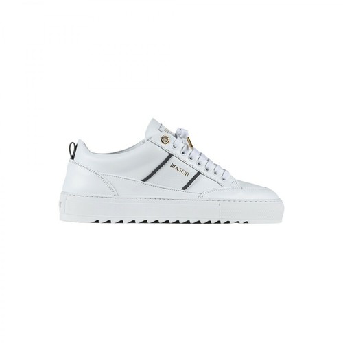 Mason Garments, Tia nova silver white sneakers - Fw21-17E- Biały, male, 1300.00PLN