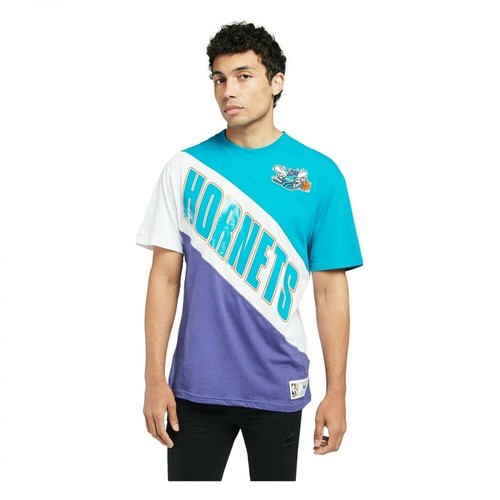 Mitchell & Ness, T-shirt Niebieski, male, 297.00PLN