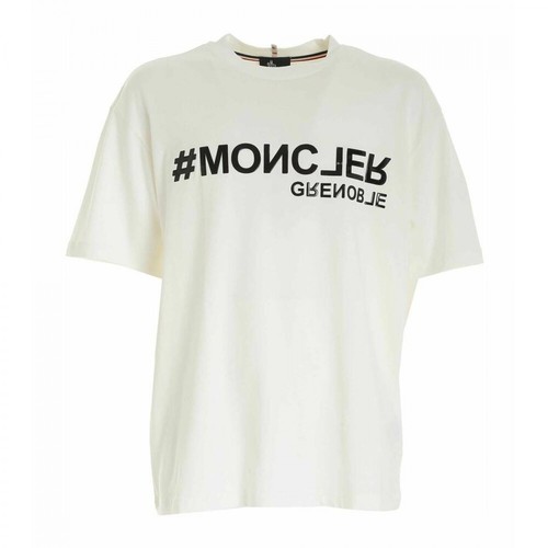 Moncler, T-shirt Biały, male, 967.00PLN
