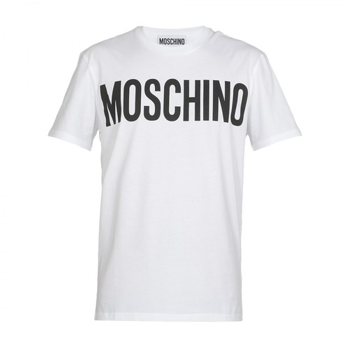 Moschino, T-shirt Biały, male, 626.00PLN