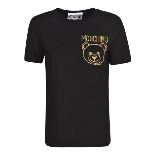 Moschino, T-shirt Czarny, female, 1104.00PLN
