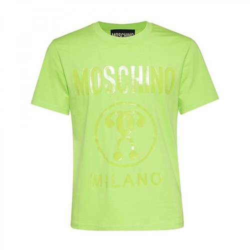 Moschino, T-shirt Zielony, male, 903.00PLN