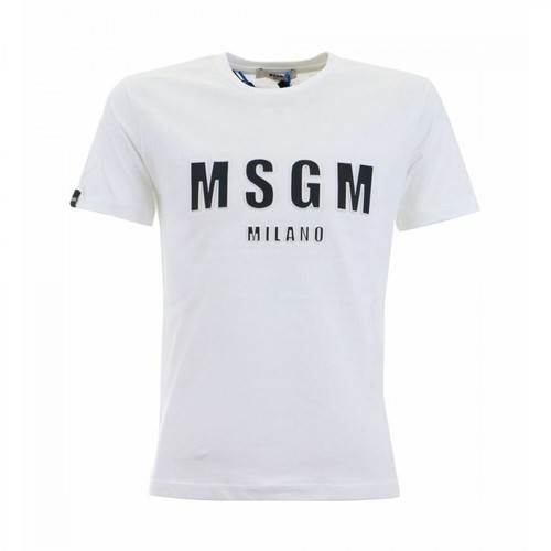 Msgm, T-shirt Biały, female, 440.00PLN