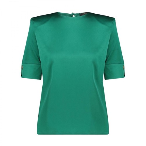 Nathi Luxury, T-shirt Zielony, female, 487.00PLN
