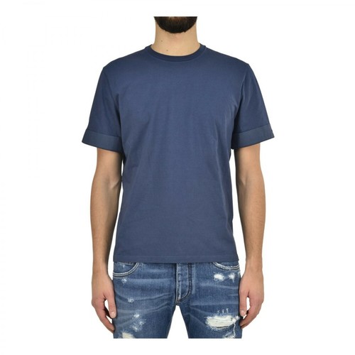 Neil Barrett, T-shirt Stampa Grafica Mod.BJT250SE574S326 Niebieski, male, 756.00PLN