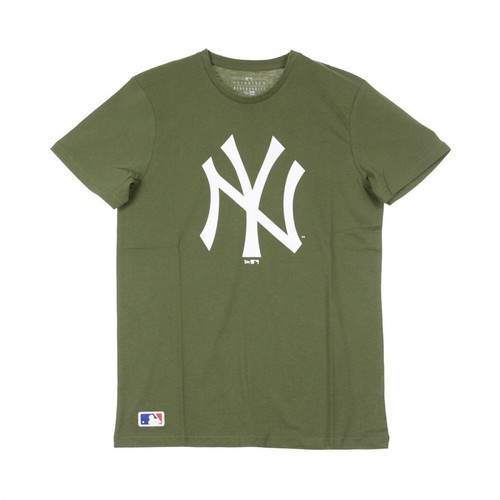 New Era, T-Shirt Zielony, male, 320.00PLN