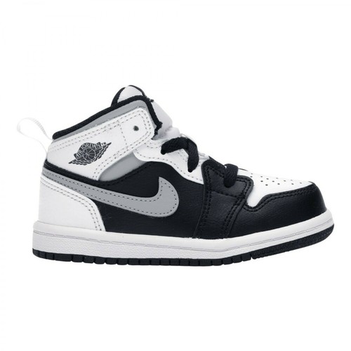 Nike, Air Jordan 1 Mid Sneakers Biały, male, 1414.00PLN