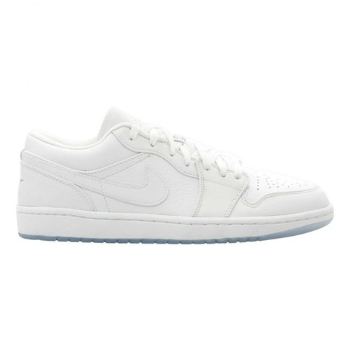 Nike, Air Jordan 1 Retro Low Sneakers Biały, male, 3472.00PLN