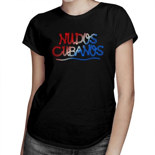 Nudos cubanos - damska koszulka z nadrukiem 69.00PLN