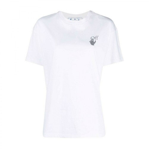 Off White, Logo-printed T-shirt Biały, female, 840.00PLN