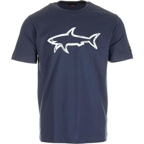 Paul & Shark, T-Shirt Niebieski, male, 431.00PLN