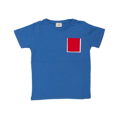 Peuterey, T-shirt Niebieski, male, 183.00PLN